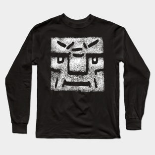 Gaming Head - Cube Face Long Sleeve T-Shirt